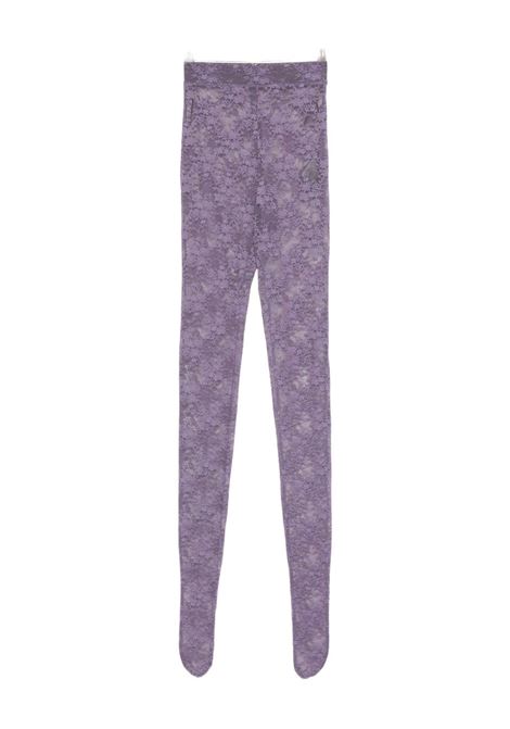 Collant in pizzo floreale in viola Alex perry - donna ALEX PERRY | X0036PF25GRP